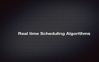 Scheduling Algorithms